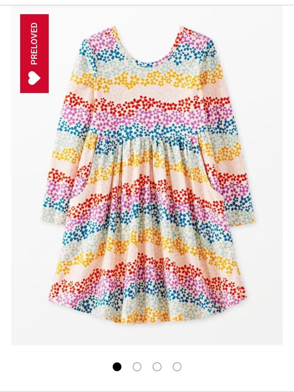 Hanna Andersson Long Sleeve Skater Dress